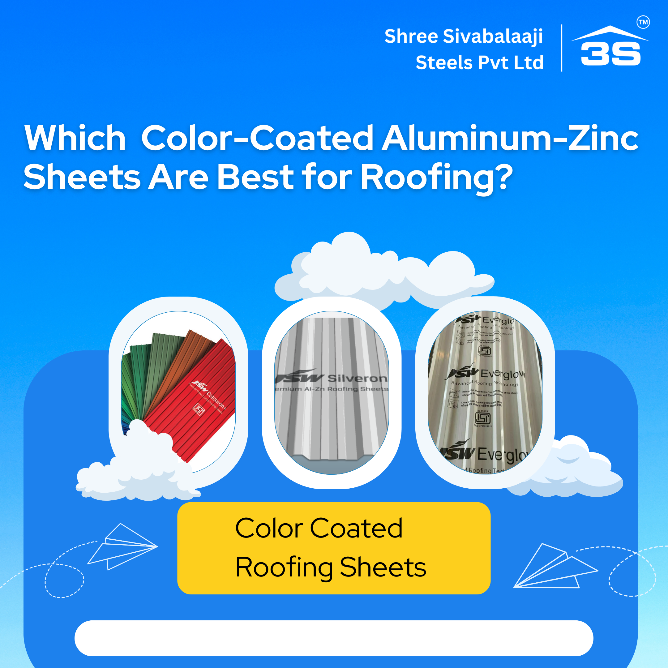 Color-Coated Roofing Sheets