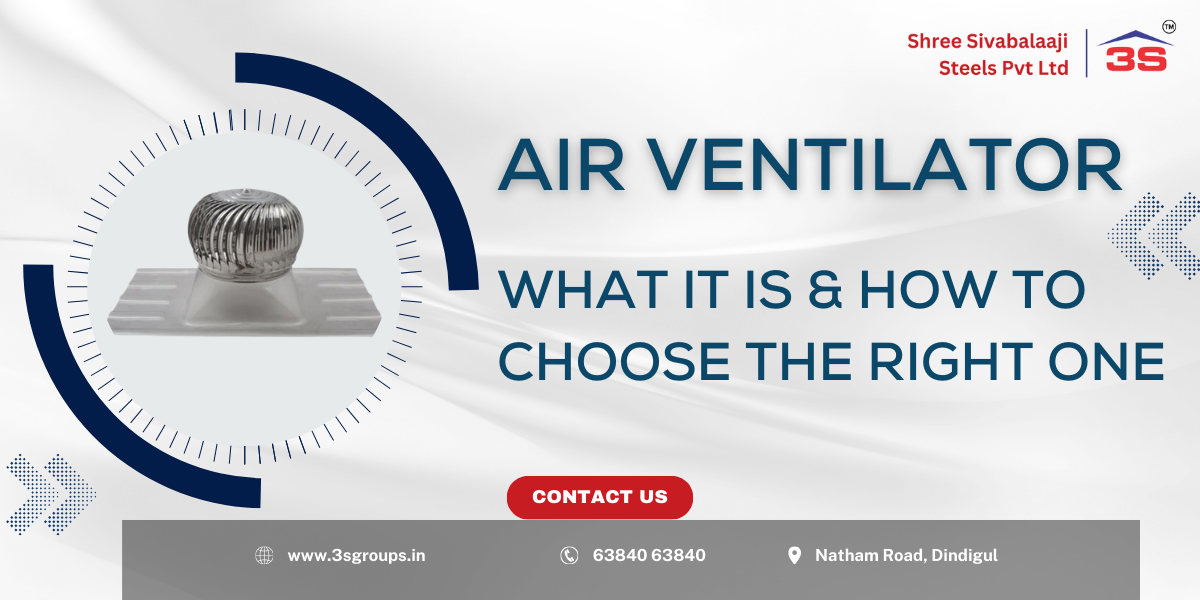 3S Groups - Air Ventilators